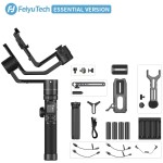 Feiyu Tech-estabilizador de cardán para cámara, AK4500, carga útil de aluminio, 4,6 kg, 3 ejes, DSLR, cámara de vídeo